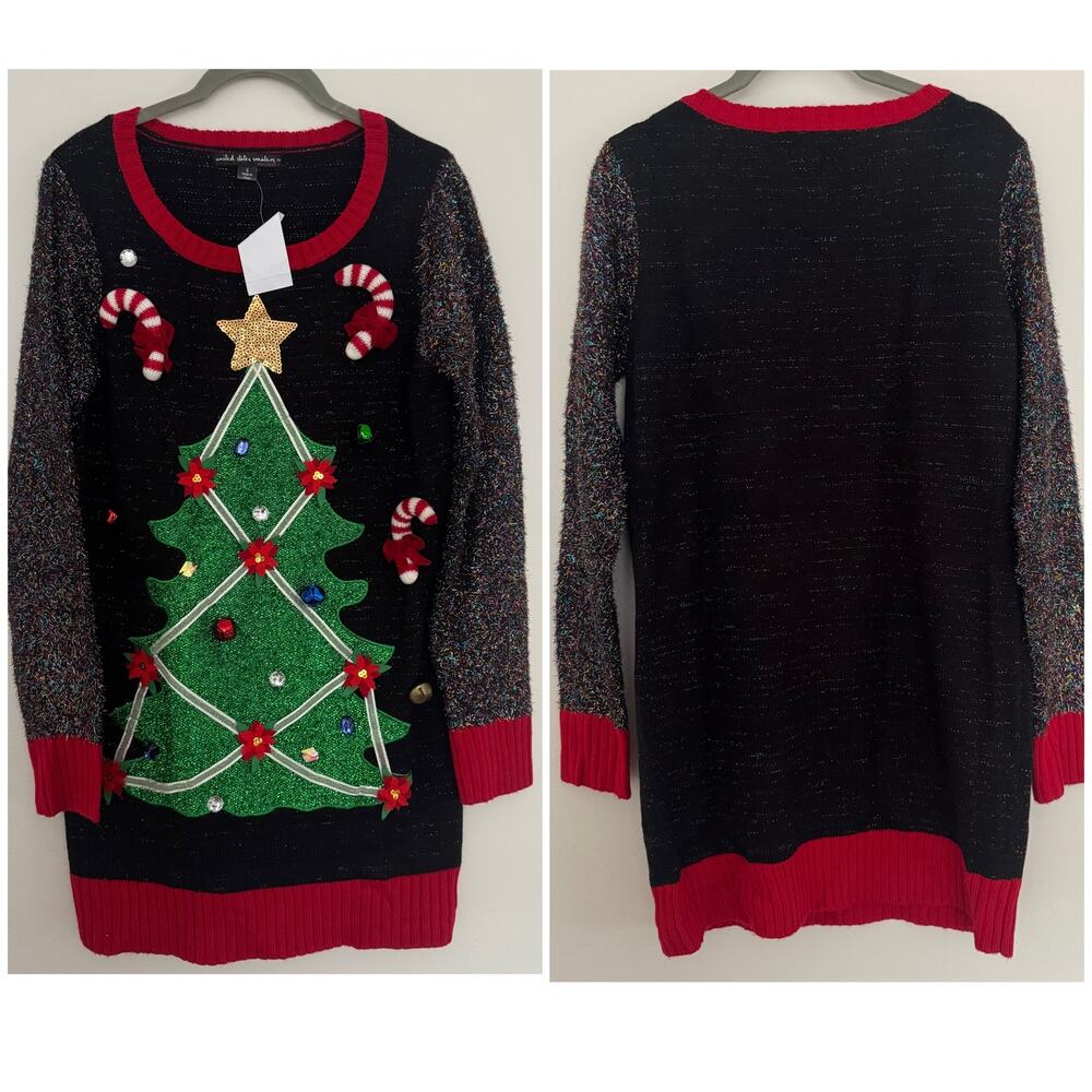 United States Sweaters Holiday Christmas Tree Sweater